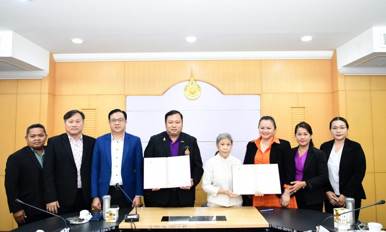 Joining hands with 5 organizations to develop the university for practical purposes, collaborating to develop electric bicycles-logistics-reviving Thai cultural intelligence globally.