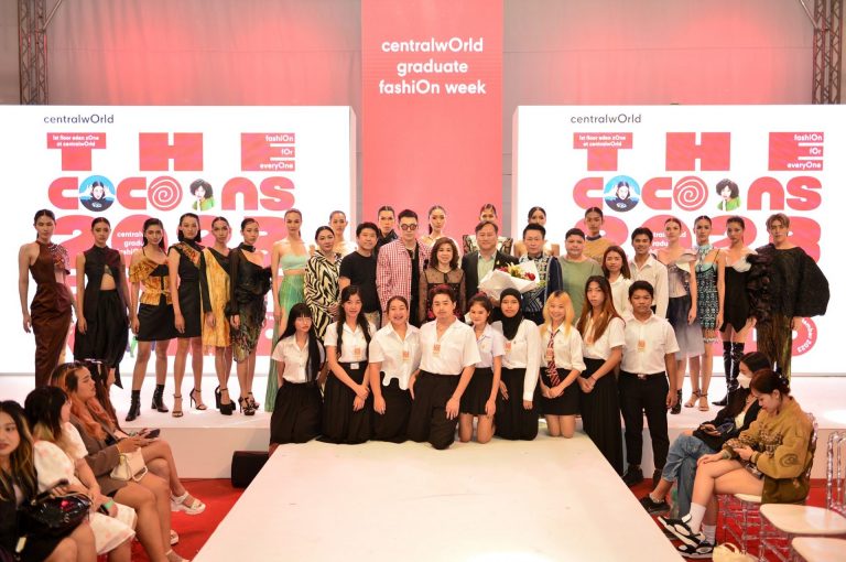 The potential announcement for showcasing fashion works at the Central World Fashion Week 2023.