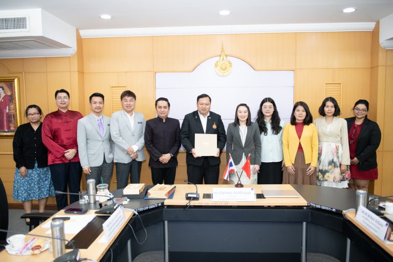 RMUTP Discusses Collaboration with Jilin International Studies University to Admit Chinese Students in 3+1 Program