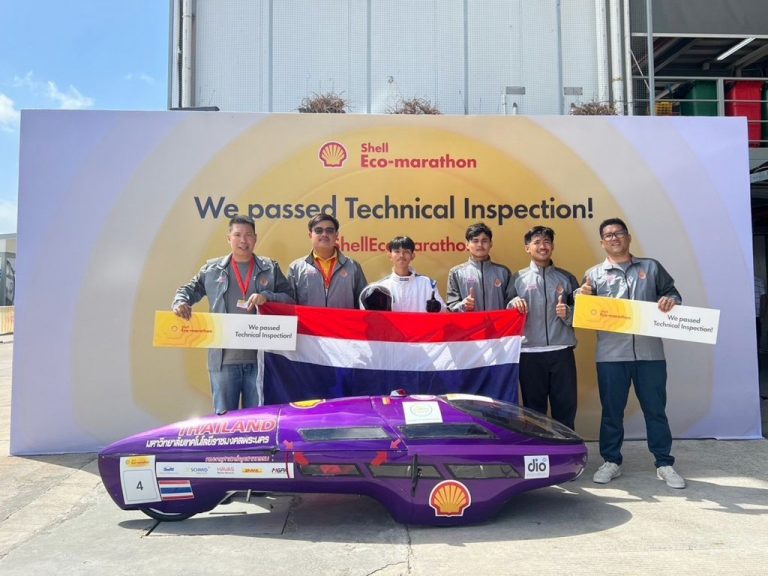 RMUTP RACING Team won 2nd place for Asia-Pacific Class in Shell Eco-marathon Asia Pacific and Middle East 2024