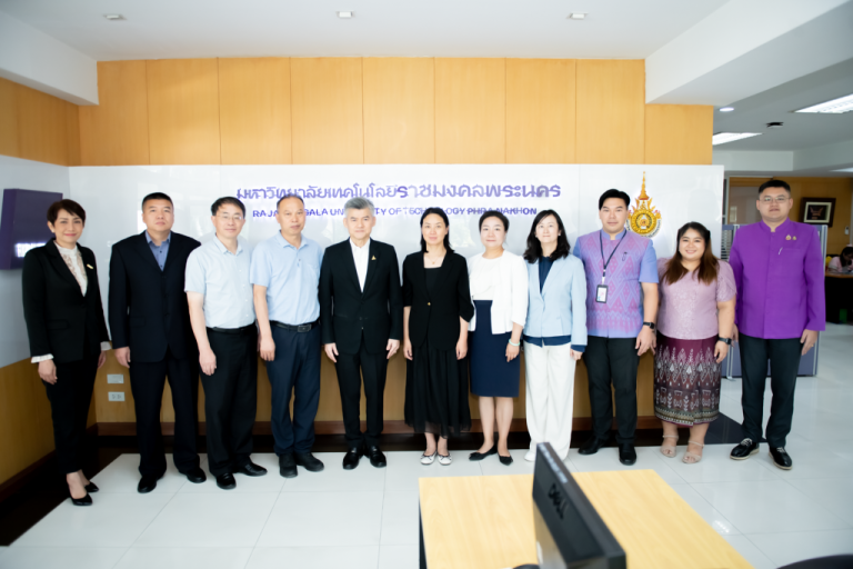 RMUTP Welcomes Delegation from Guizhou Vocational College of Industry to Discuss Operations under the Jing Shi Institute